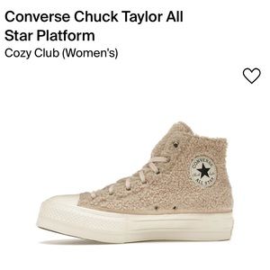 Converse Chuck Taylor All Star Platform- Cozy Club (Special Edition)